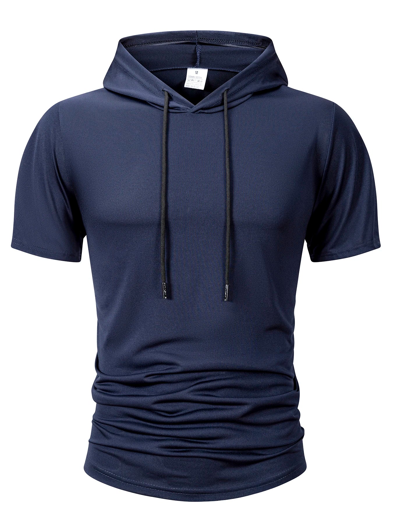 Kyroxs™ Men's Lightweight Hooded T-Shirt – Breathable Short Sleeve Fitness & Casual Hoodie