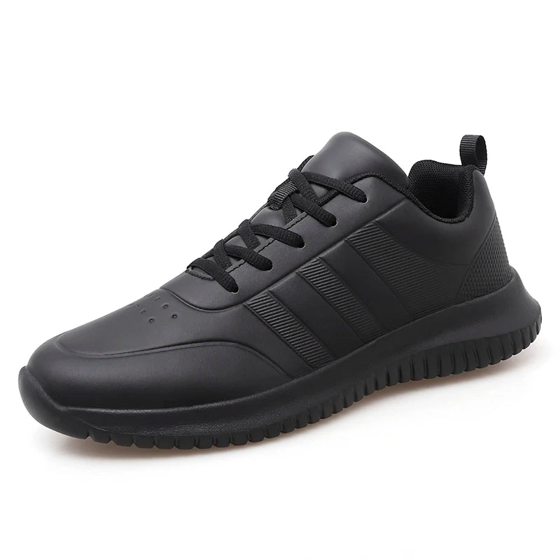 Kyroxs™ Men's Non-Slip Waterproof Work Shoes – Oil-Resistant Kitchen & Chef Sneakers