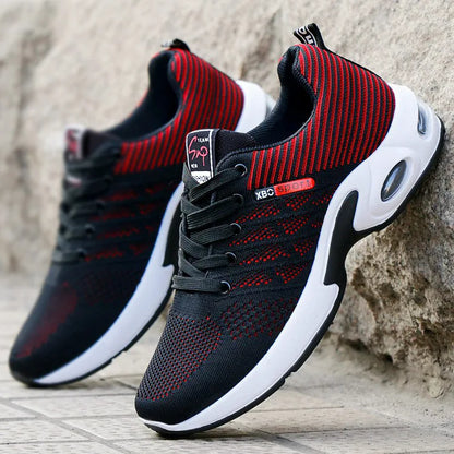 Kyroxs™ Men's Ultra-Light Breathable Sneakers – Comfortable Lace-Up Running & Casual Walking Shoes
