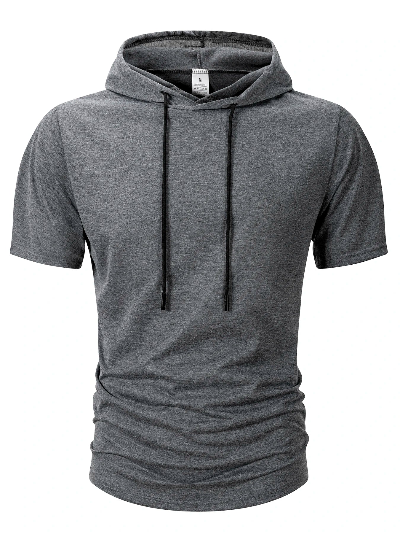 Kyroxs™ Men's Lightweight Hooded T-Shirt – Breathable Short Sleeve Fitness & Casual Hoodie