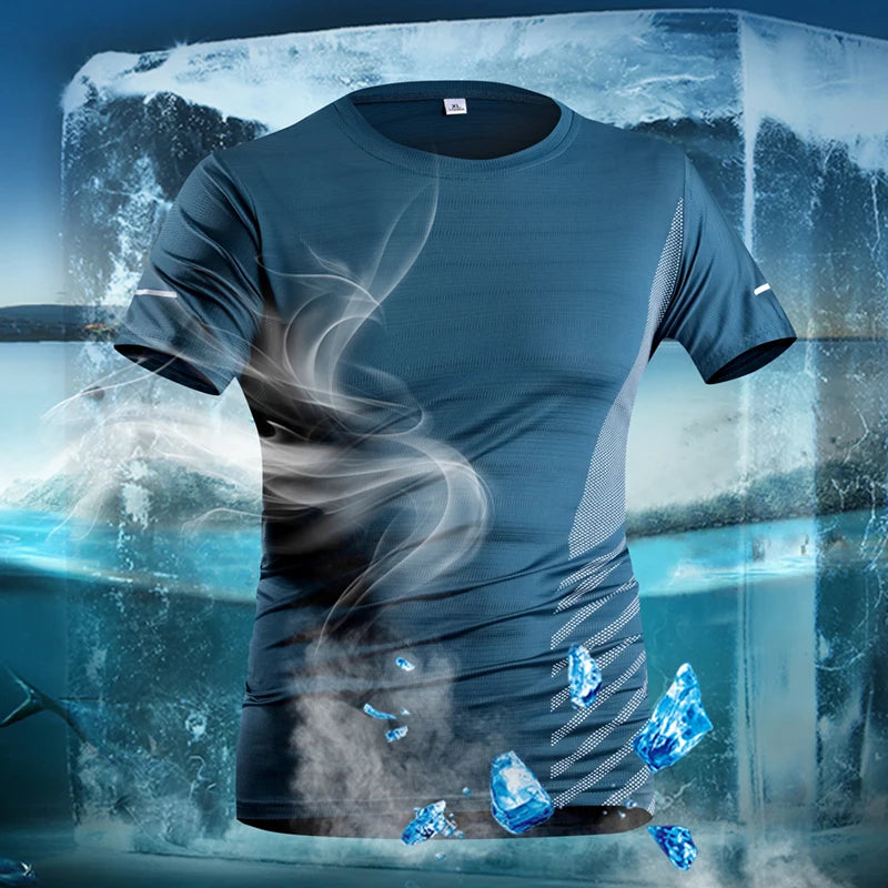 Kyroxs™ Performance Running T-Shirt – Lightweight Quick Dry Sports Wear