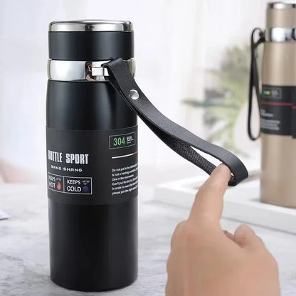 Kyroxs™ 1L Stainless Steel Vacuum Insulated Water Bottle – Hot & Cold Thermal Flask