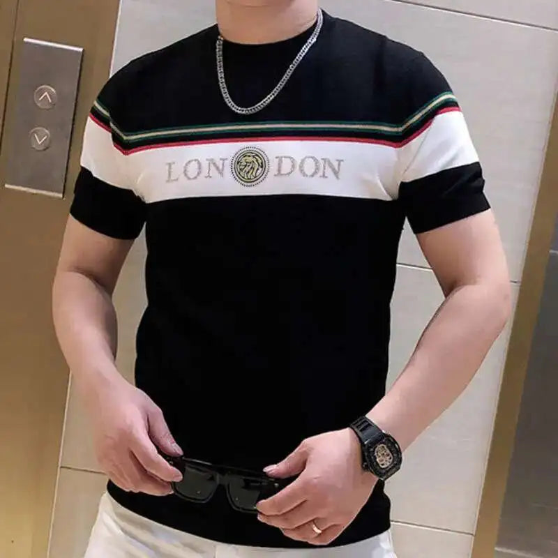 Kyroxs™ Men's Premium Streetwear T-Shirt – Breathable Short Sleeve Casual Tee