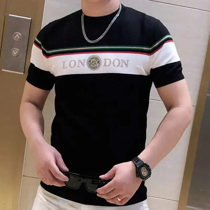 Kyroxs™ Men's Premium Streetwear T-Shirt – Breathable Short Sleeve Casual Tee