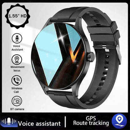 Kyroxs™ Smart Watch Plus – 1.55" HD Bluetooth Calling Fitness & Health Tracker