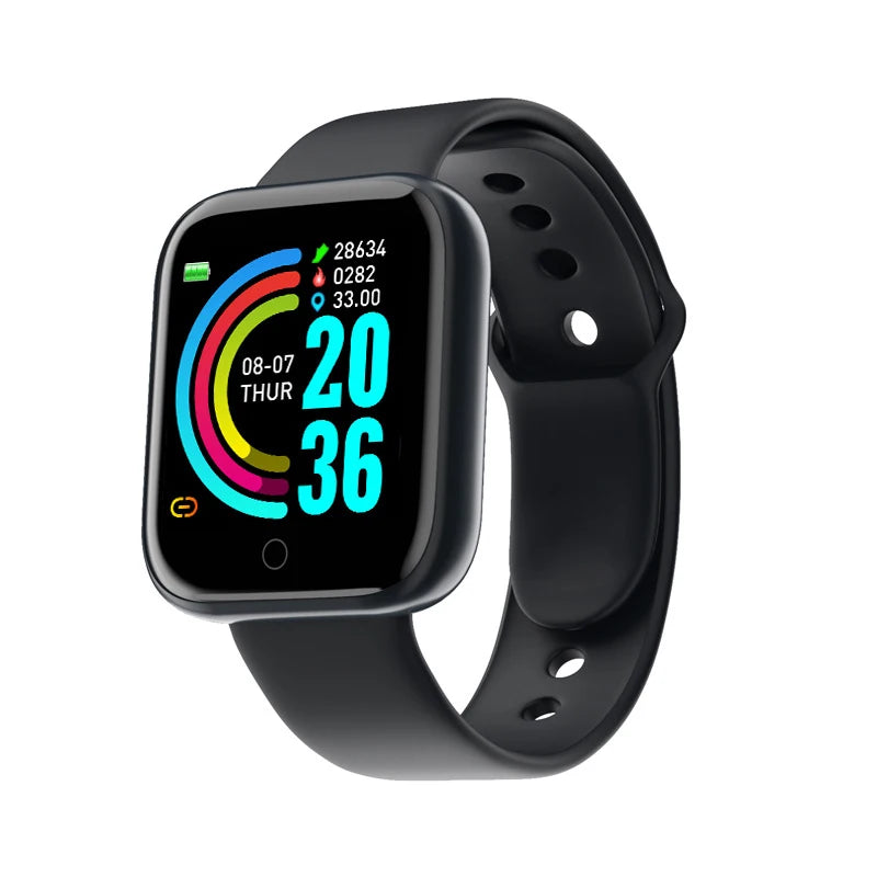 Kyroxs™ D20 Smartwatch – Fitness & Sports Smart Watch with Activity Tracking, Sleep Monitor & Bluetooth