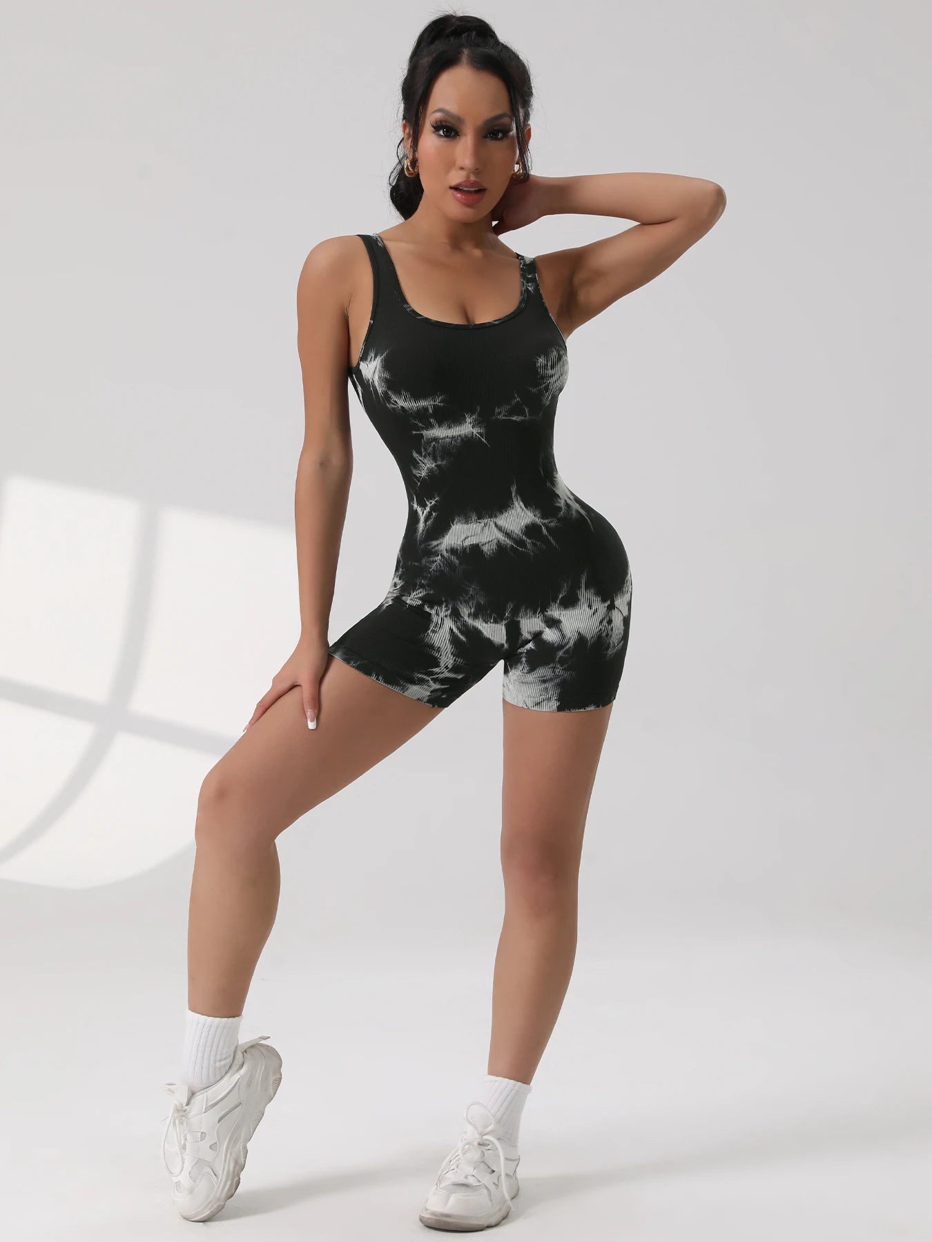 Kyroxs™ Seamless Yoga Jumpsuit – Tummy Control Backless Fitness Bodysuit