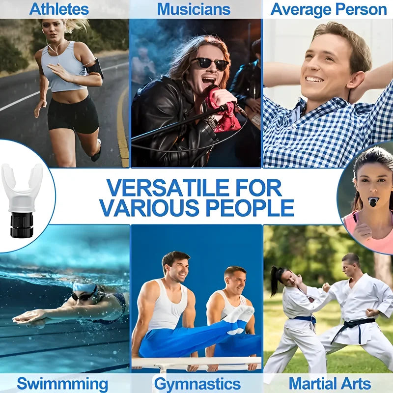 Kyroxs™ Breathing Trainer – Adjustable Resistance Respiratory Training Device