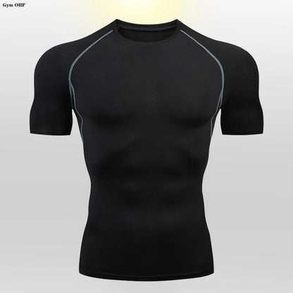 Kyroxs™ Compression Performance T-Shirt – Training, Running & Gym Wear