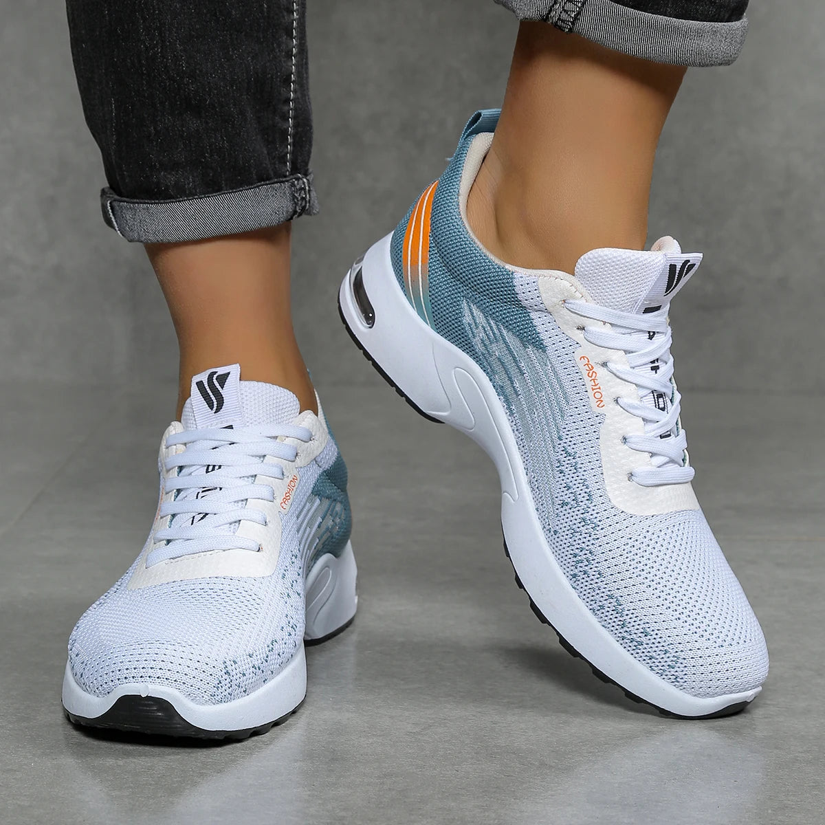 Kyroxs™ Men's Breathable Mesh Sneakers – Lightweight Casual & Sports Shoes