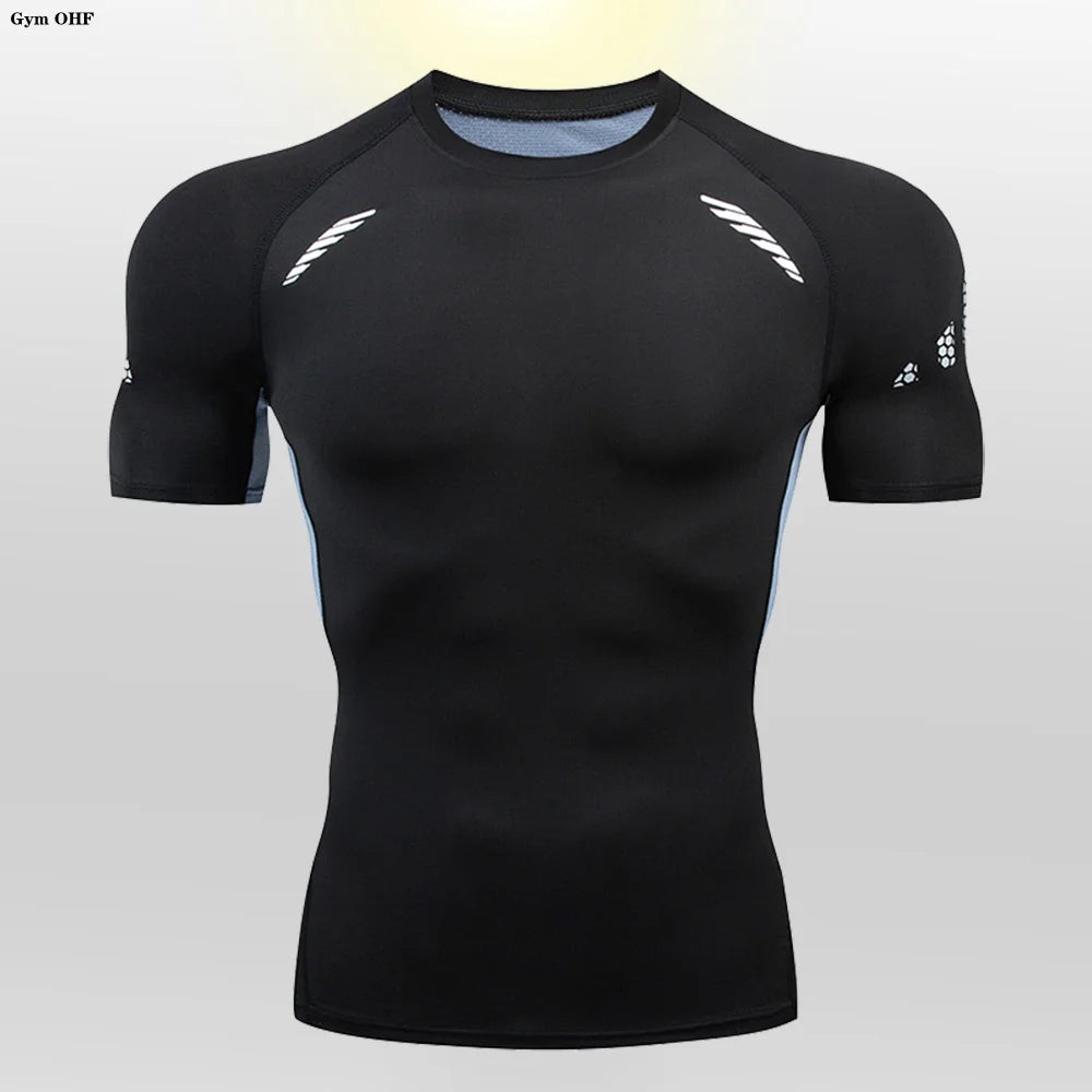 Kyroxs™ Compression Performance T-Shirt – Training, Running & Gym Wear
