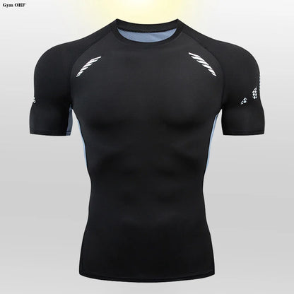 Kyroxs™ Compression Performance T-Shirt – Training, Running & Gym Wear