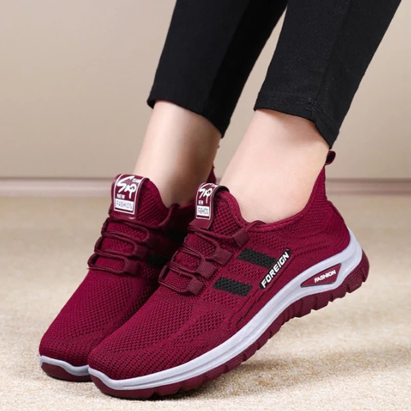 Kyroxs™ Women's Breathable Lightweight Sneakers – Casual Running & Walking Shoes