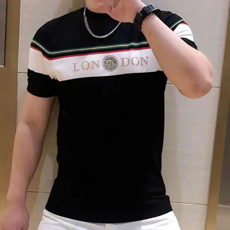 Kyroxs™ Men's Premium Streetwear T-Shirt – Breathable Short Sleeve Casual Tee