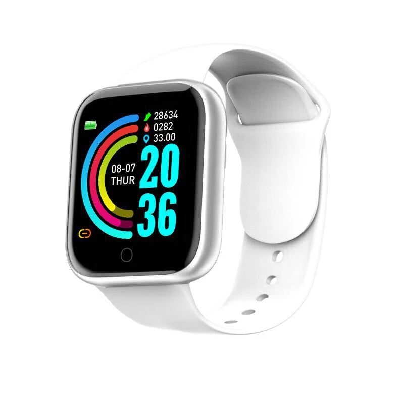 Kyroxs™ D20 Smartwatch – Fitness & Sports Smart Watch with Activity Tracking, Sleep Monitor & Bluetooth