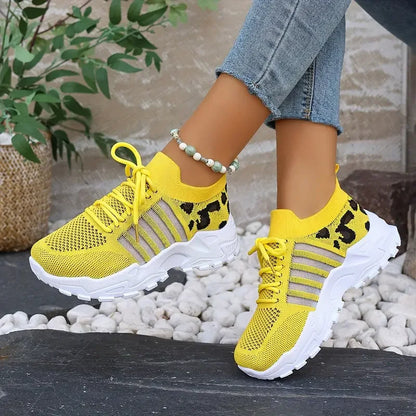 Kyroxs™ Women's Lightweight Casual Sneakers – Breathable Everyday Comfort Shoes