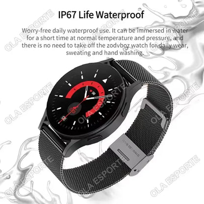Kyroxs™ AMOLED Smart Watch – Bluetooth Calling, Health Monitor & Fitness Tracker for Android & iPhone