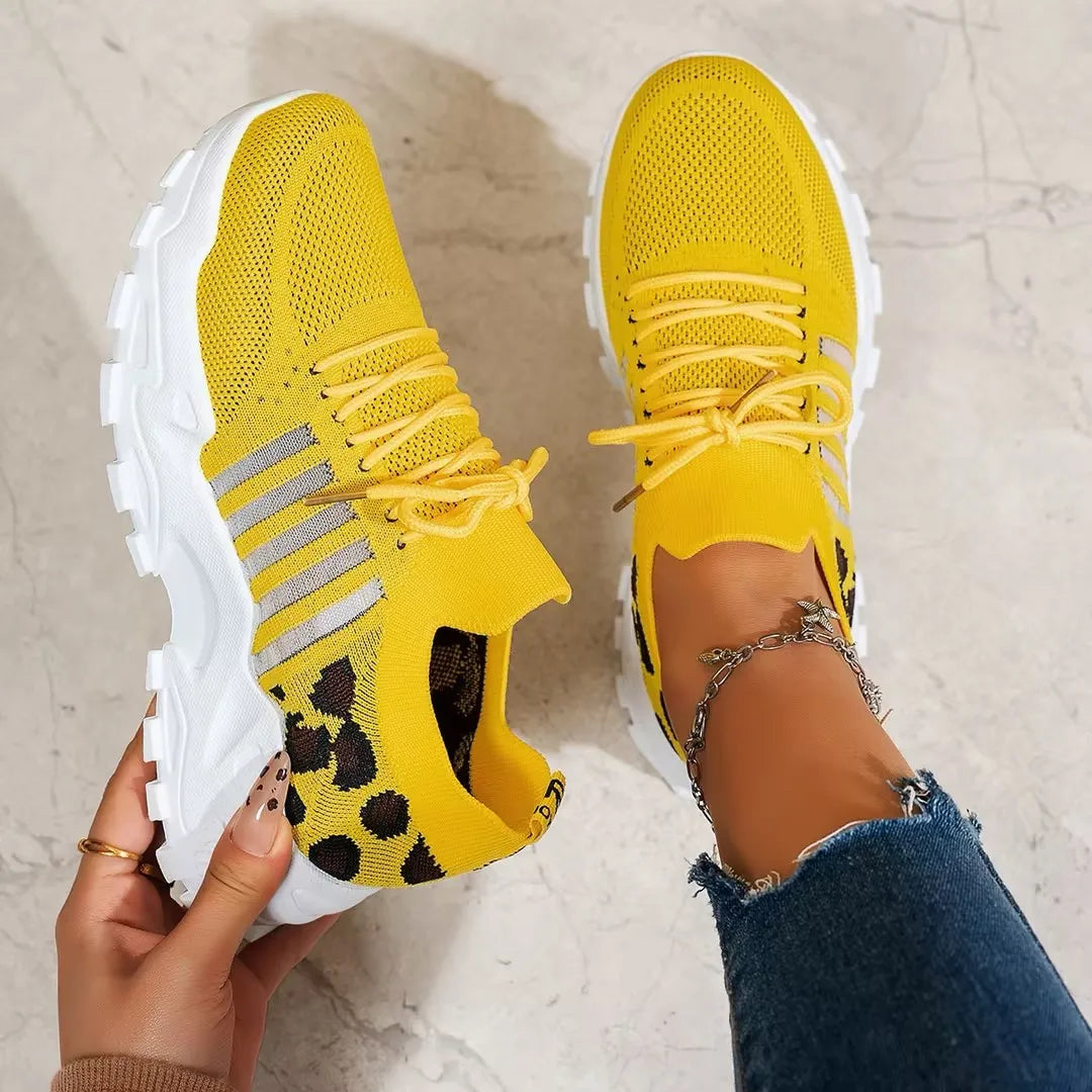 Kyroxs™ Women's Lightweight Casual Sneakers – Breathable Everyday Comfort Shoes