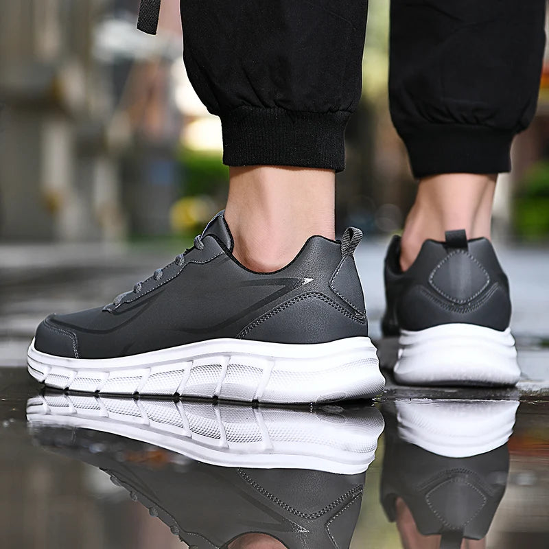 Kyroxs™ Men's Waterproof Running Sneakers – Anti-Slip Casual Sports Shoes