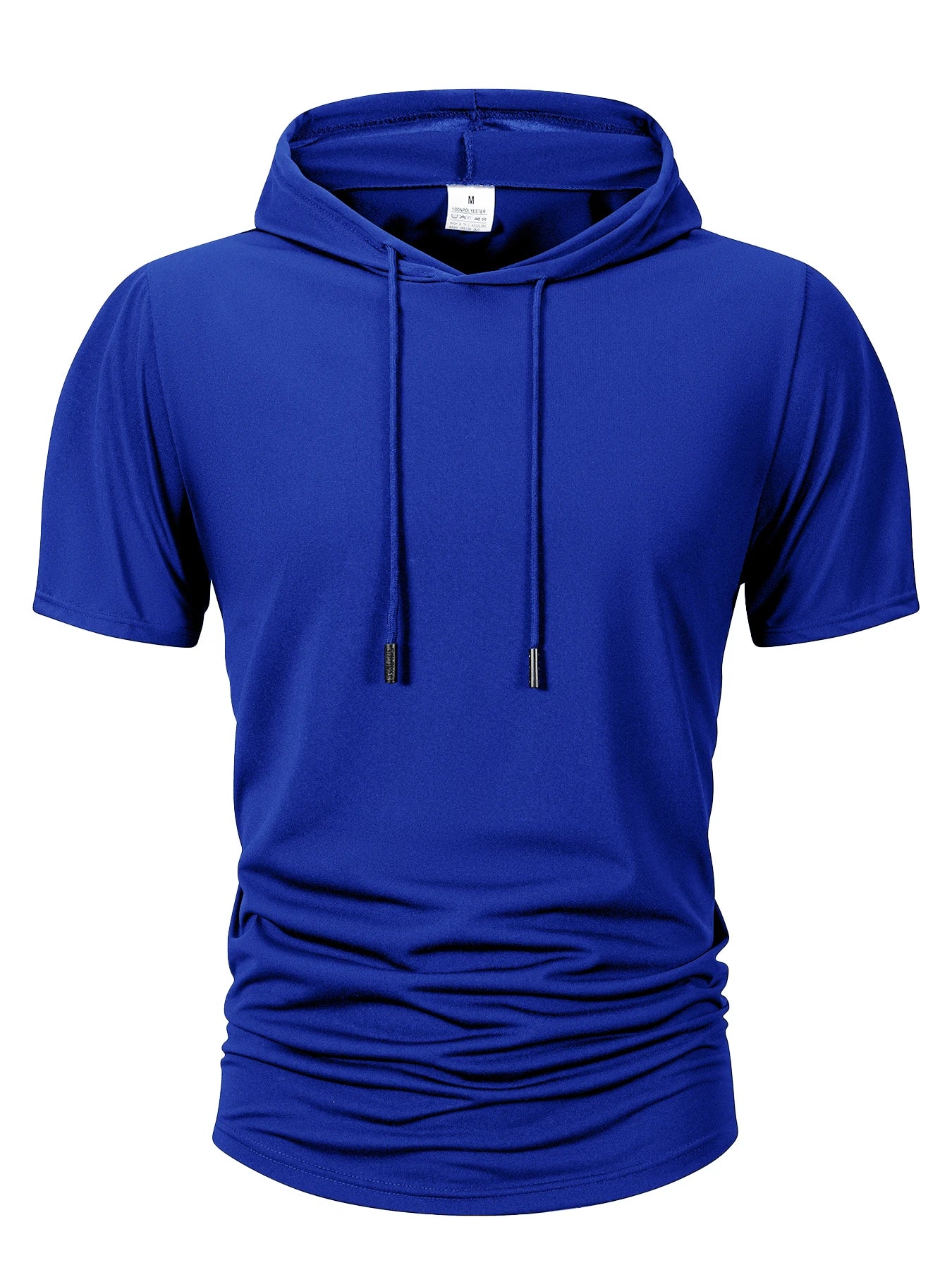 Kyroxs™ Men's Lightweight Hooded T-Shirt – Breathable Short Sleeve Fitness & Casual Hoodie
