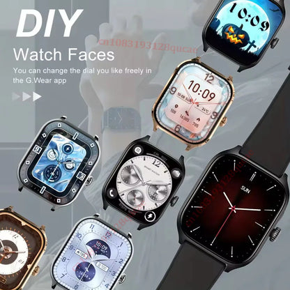 Kyroxs™ Smart Watch – 2.01" HD Display, Bluetooth Calling & Fitness Tracking
