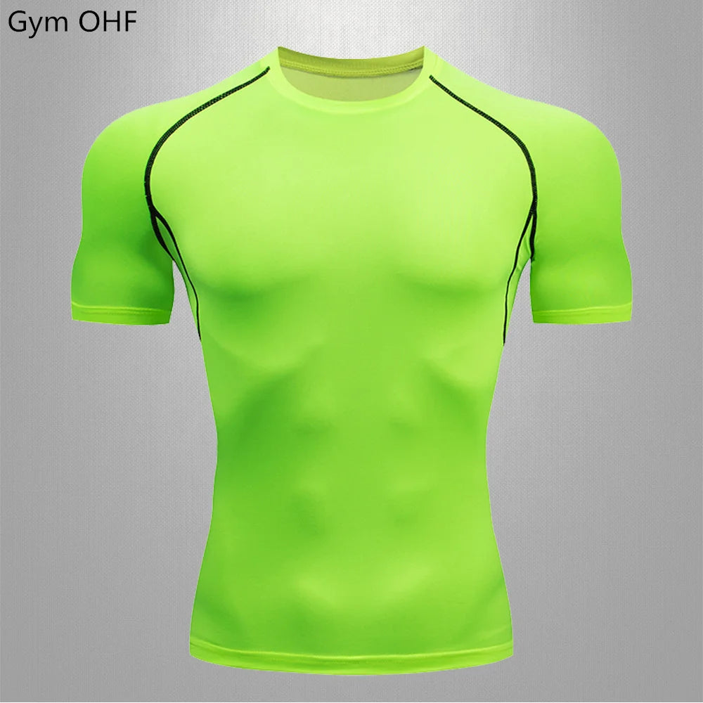 Kyroxs™ Compression Performance T-Shirt – Training, Running & Gym Wear