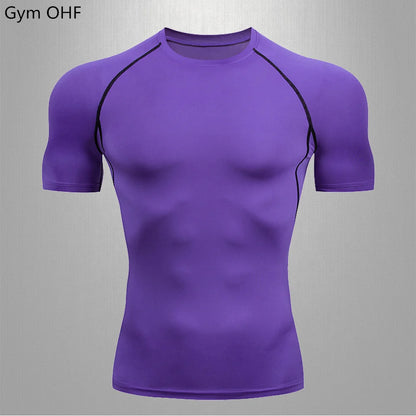Kyroxs™ Compression Performance T-Shirt – Training, Running & Gym Wear