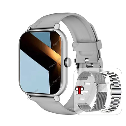 Kyroxs™ Smart Watch – 2.01" HD Display, Bluetooth Calling & Fitness Tracking