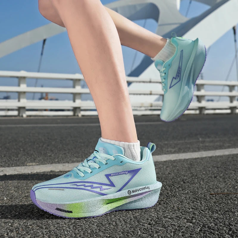 Kyroxs™ Carbon Plate Running Shoes – Lightweight Breathable Athletic Sneakers for Men & Women