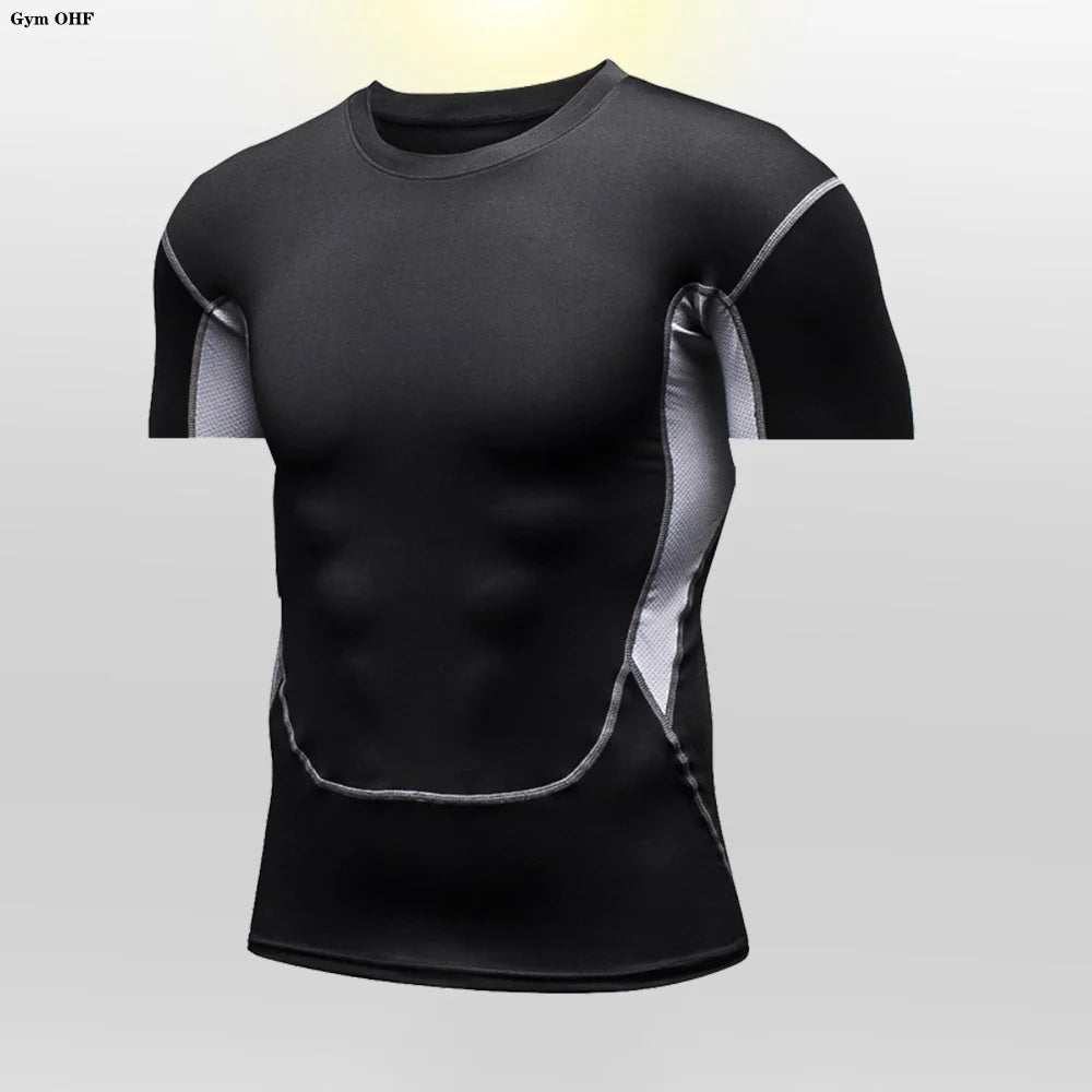 Kyroxs™ Compression Performance T-Shirt – Training, Running & Gym Wear