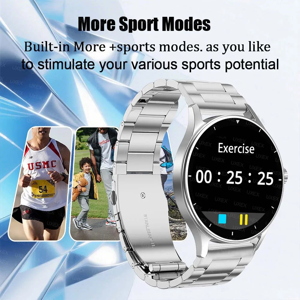 Kyroxs™ Smart Watch Plus – 1.55" HD Bluetooth Calling Fitness & Health Tracker