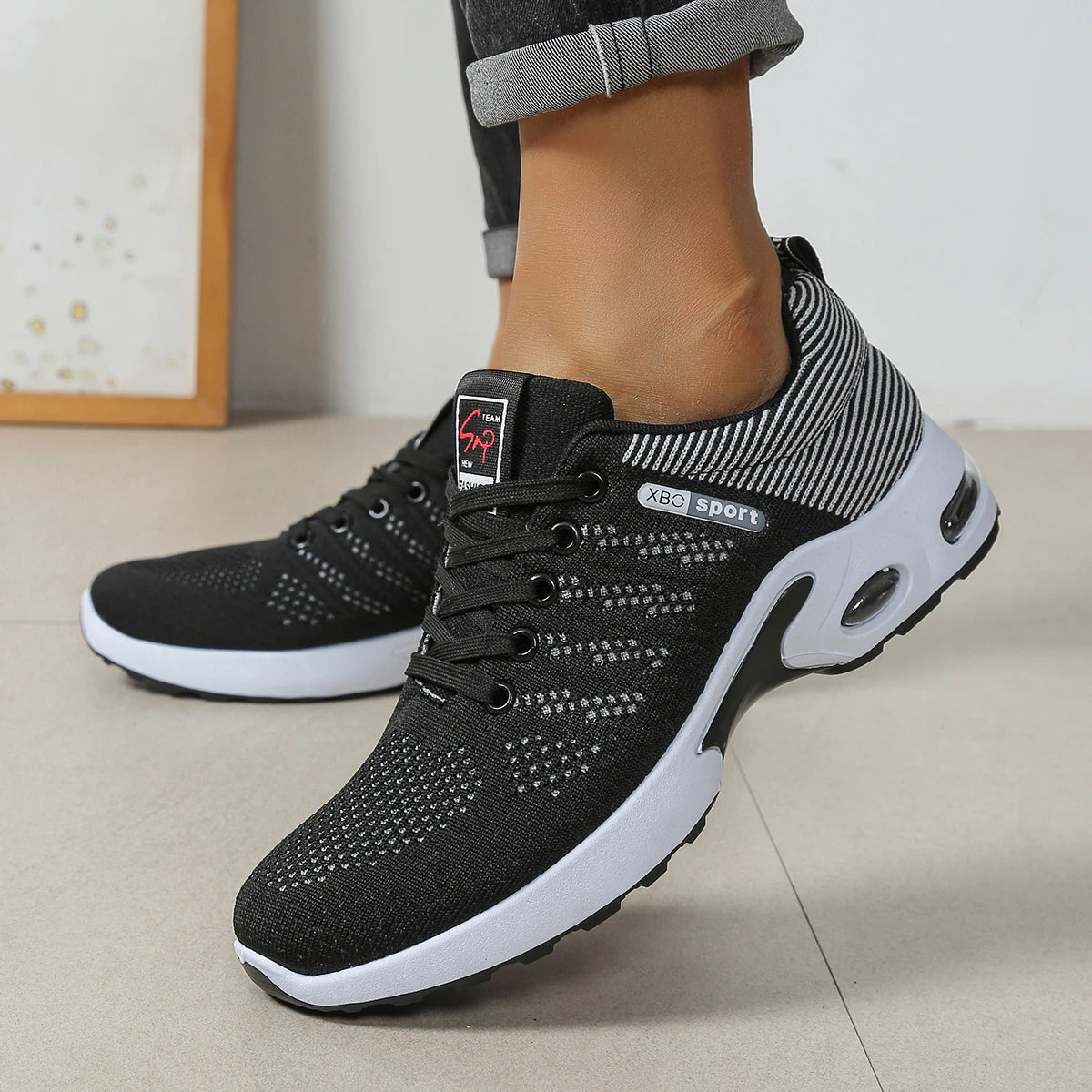 Kyroxs™ Men's Breathable Running Sneakers – Lightweight Non-Slip Comfort Sports Shoes