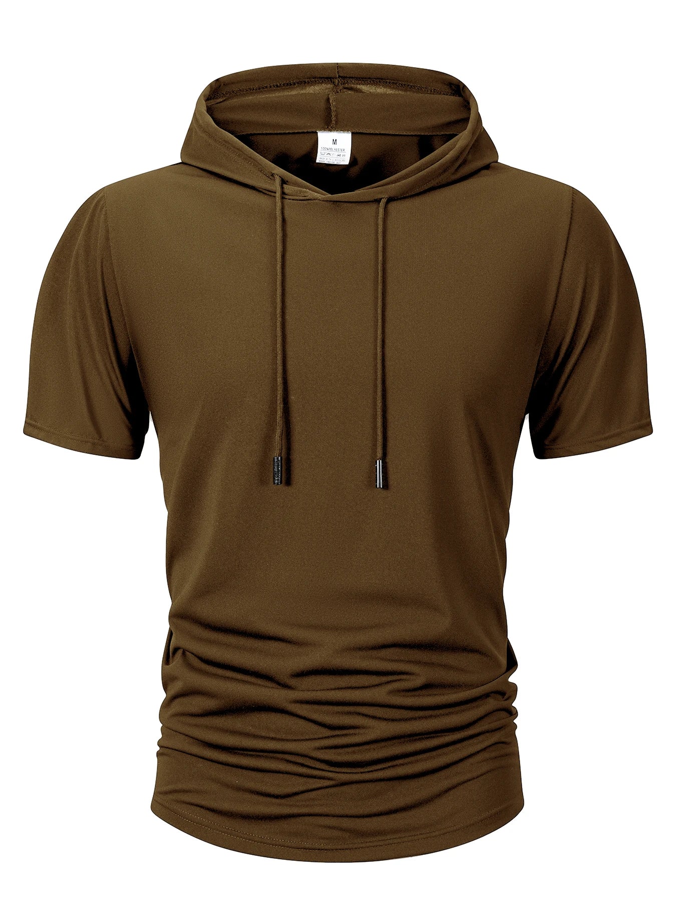 Kyroxs™ Men's Lightweight Hooded T-Shirt – Breathable Short Sleeve Fitness & Casual Hoodie