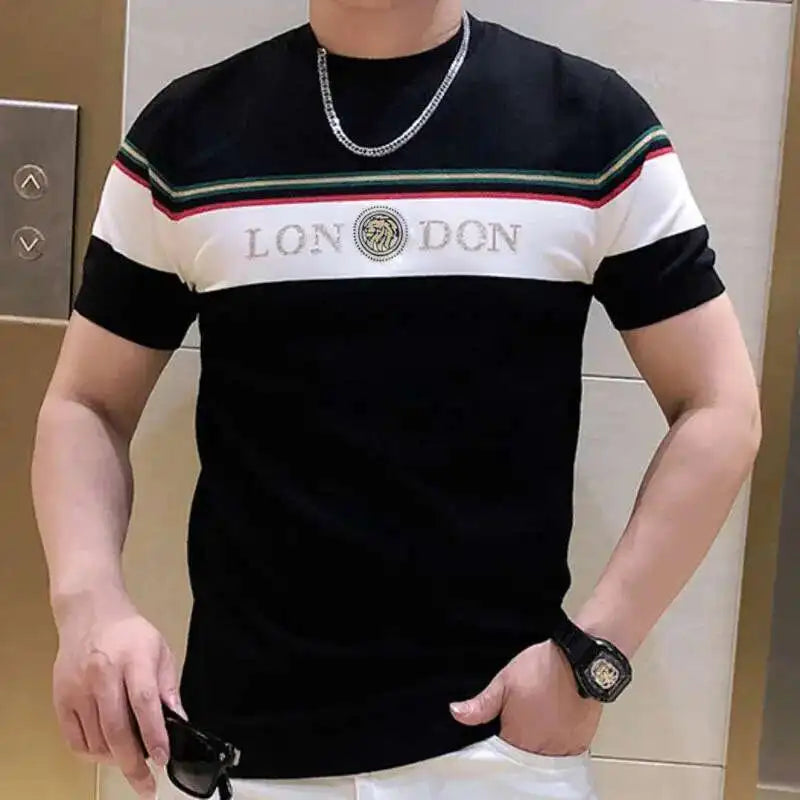 Kyroxs™ Men's Premium Streetwear T-Shirt – Breathable Short Sleeve Casual Tee