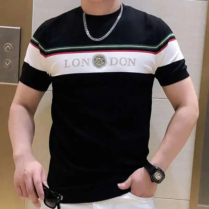 Kyroxs™ Men's Premium Streetwear T-Shirt – Breathable Short Sleeve Casual Tee