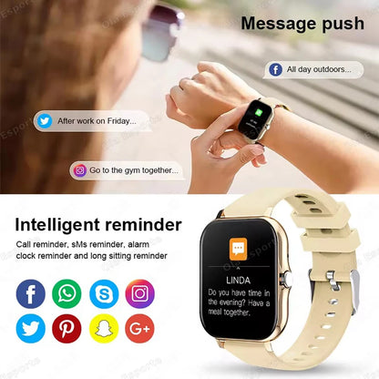 Kyroxs™ Smart Watch – 1.83" HD Display, Call Alerts & Fitness Tracking