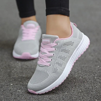 Kyroxs™ Women's Breathable Walking Sneakers – Lightweight Casual Mesh Shoes
