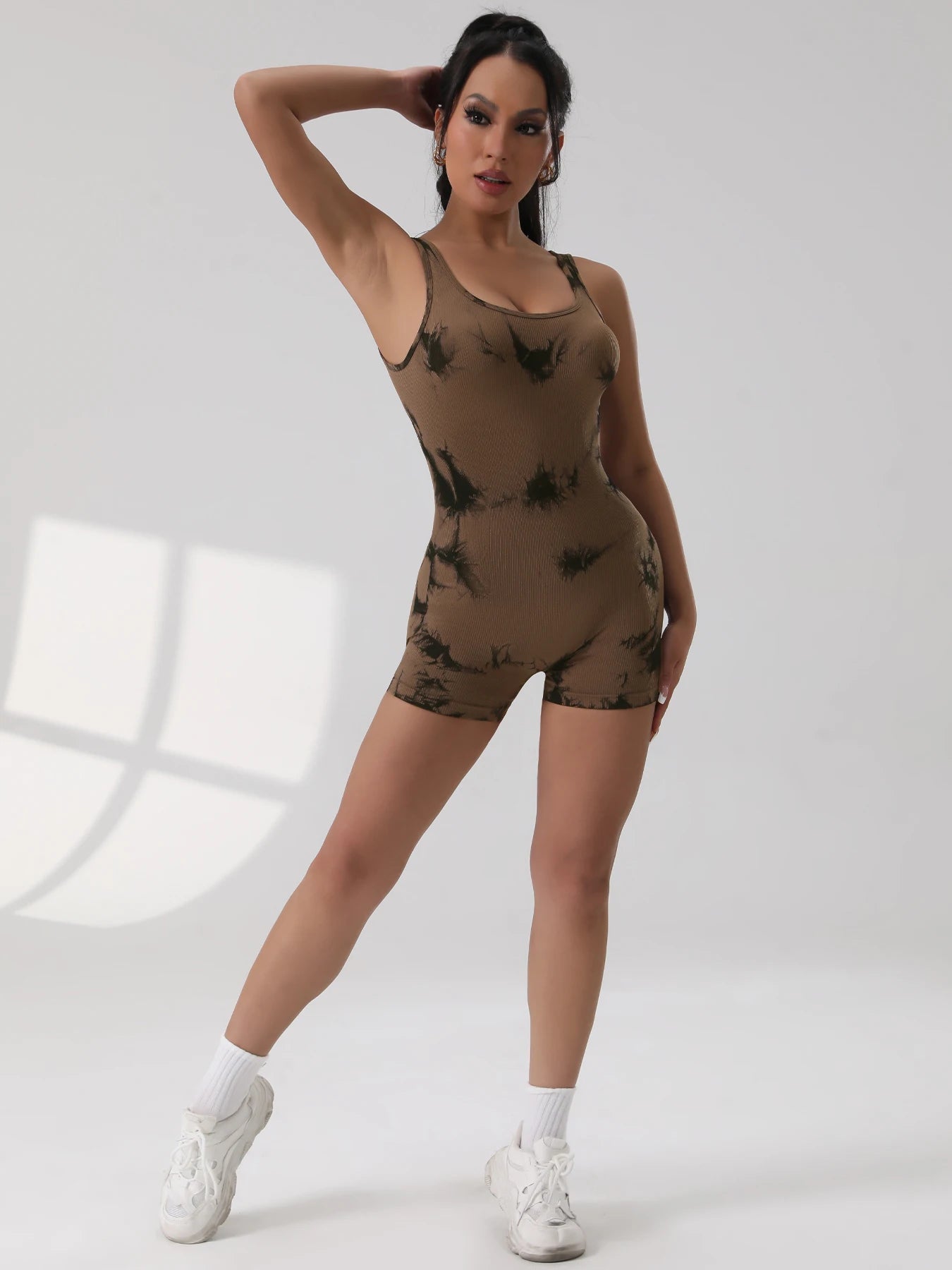 Kyroxs™ Seamless Yoga Jumpsuit – Tummy Control Backless Fitness Bodysuit