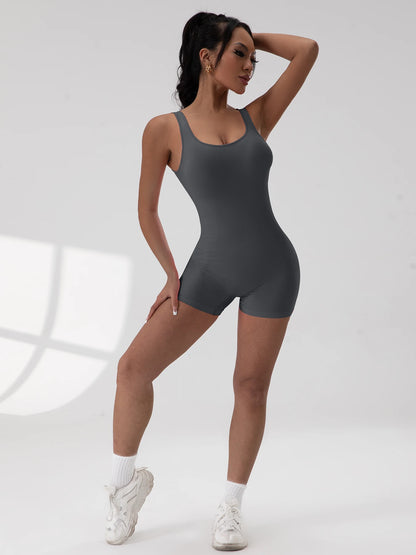 Kyroxs™ Seamless Yoga Jumpsuit – Tummy Control Backless Fitness Bodysuit