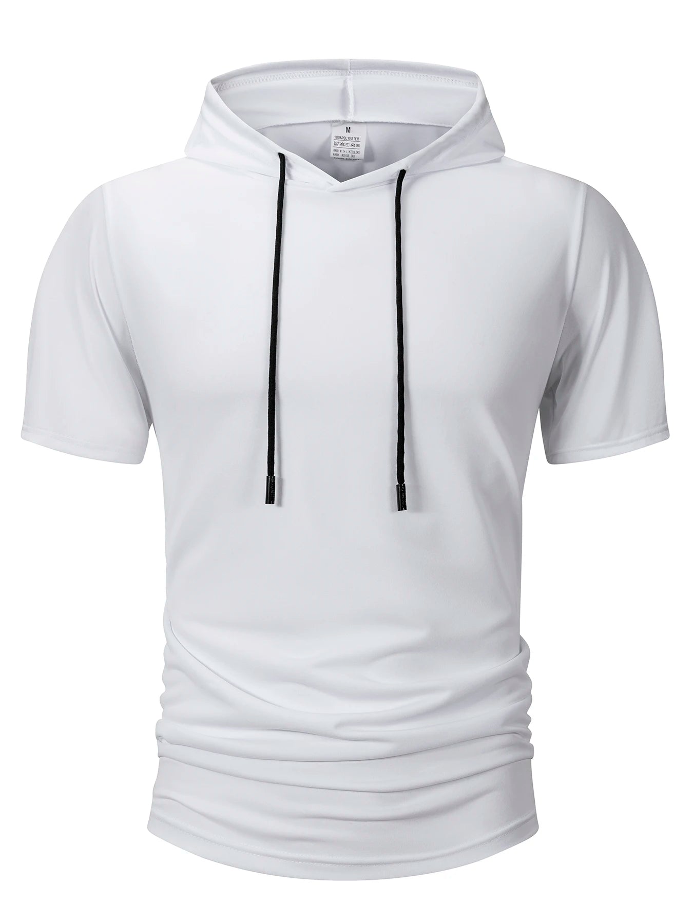 Kyroxs™ Men's Lightweight Hooded T-Shirt – Breathable Short Sleeve Fitness & Casual Hoodie