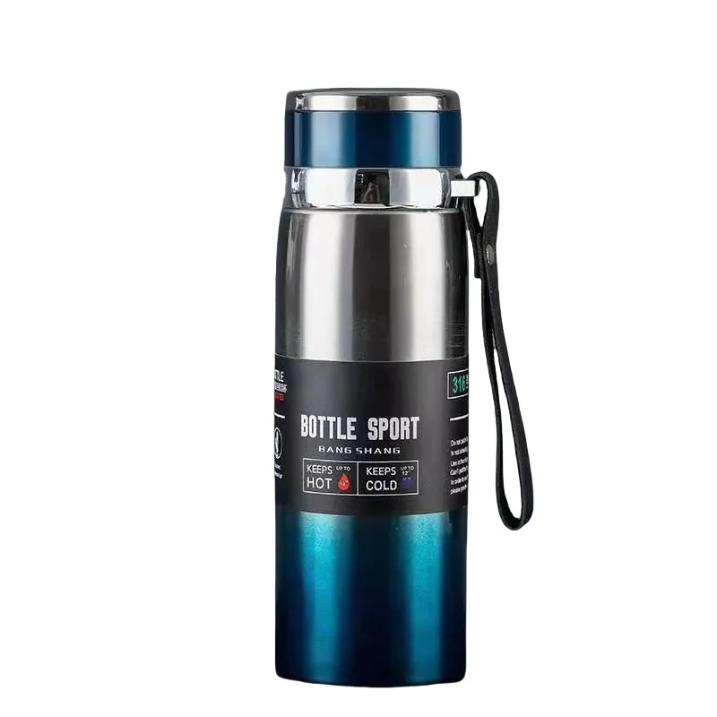 Kyroxs™ 1L Stainless Steel Vacuum Insulated Water Bottle – Hot & Cold Thermal Flask