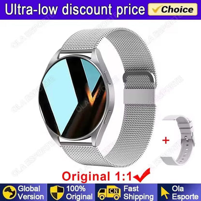 Kyroxs™ AMOLED Smart Watch – Bluetooth Calling, Health Monitor & Fitness Tracker for Android & iPhone