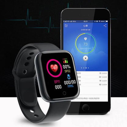 Kyroxs™ D20 Smartwatch – Fitness & Sports Smart Watch with Activity Tracking, Sleep Monitor & Bluetooth