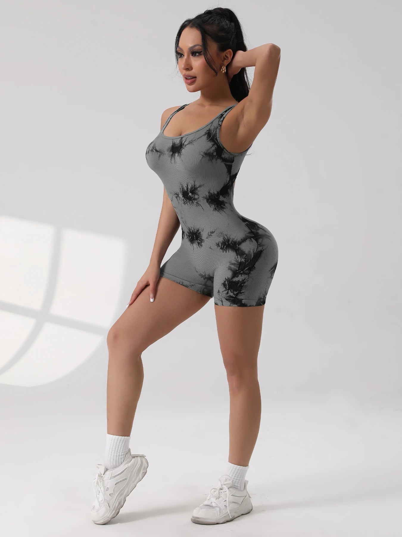 Kyroxs™ Seamless Yoga Jumpsuit – Tummy Control Backless Fitness Bodysuit