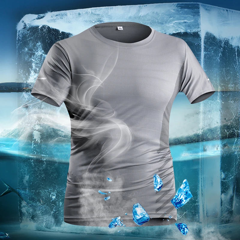 Kyroxs™ Performance Running T-Shirt – Lightweight Quick Dry Sports Wear