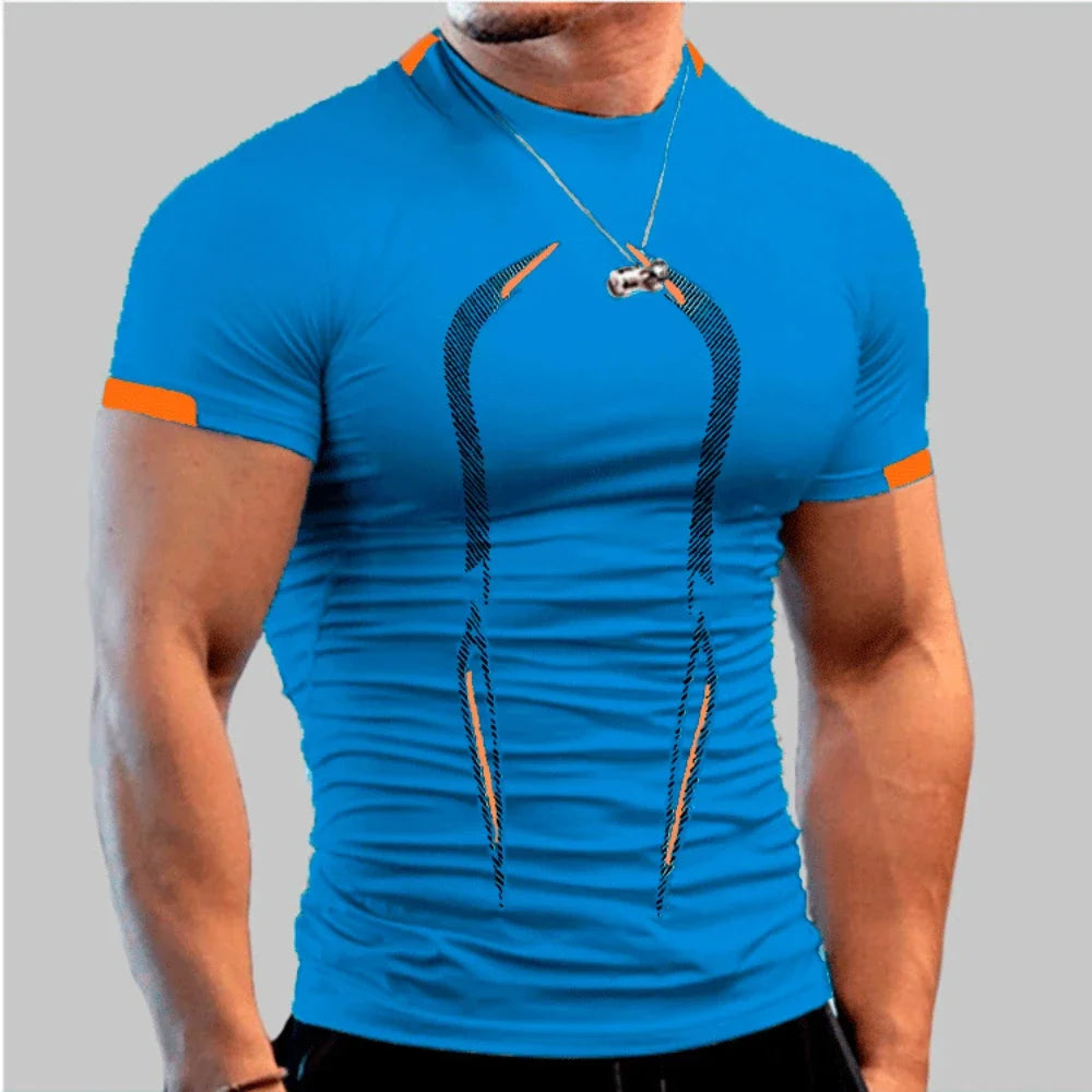 Kyroxs™ Performance Training T-Shirt – Breathable Quick Dry Sports Wear