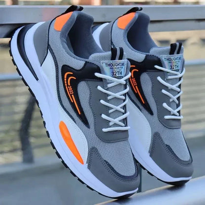 Kyroxs™ Men's Lightweight Running & Training Sneakers – Breathable Casual Fitness Sports Shoes with Non-Slip Sole