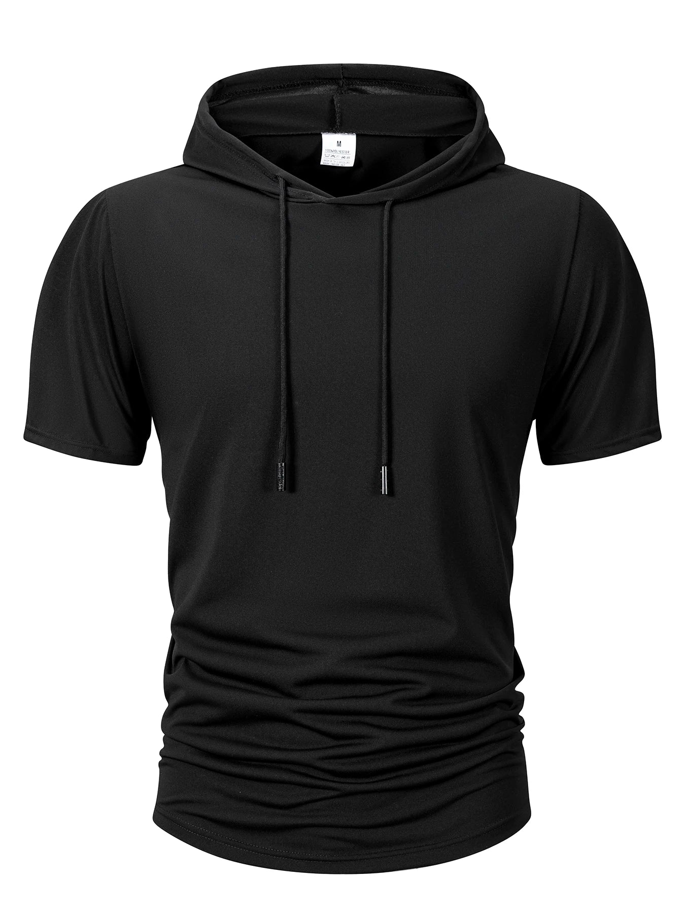 Kyroxs™ Men's Lightweight Hooded T-Shirt – Breathable Short Sleeve Fitness & Casual Hoodie