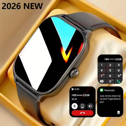 Kyroxs™ Smart Watch – 2.01" HD Display, Bluetooth Calling & Fitness Tracking