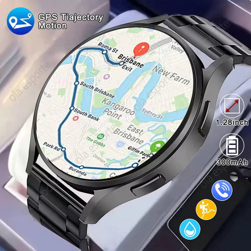 Kyroxs™ AMOLED Smart Watch – Bluetooth Calling, Health Monitor & Fitness Tracker for Android & iPhone